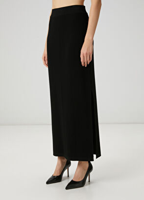 Beymen Club Siyah Maksi Triko Etek - 3
