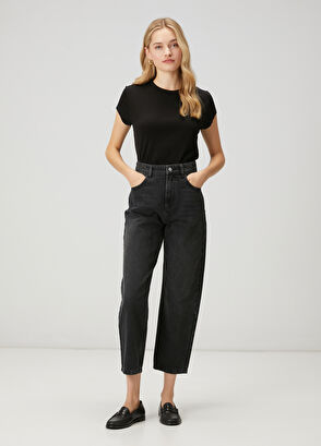 Beymen Club Siyah Basic T-shirt - 3