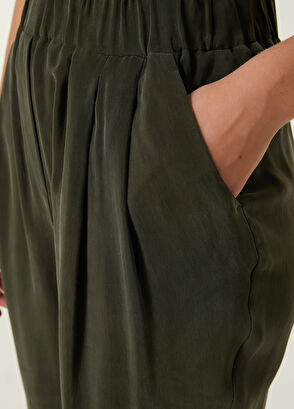 Beymen Club Haki Pile Detaylı Pantolon - 4