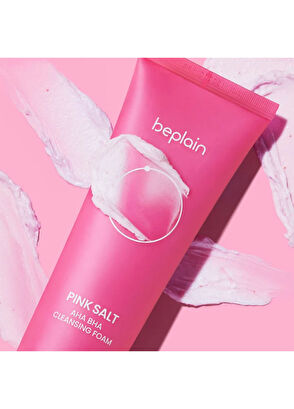 Beplain Pink Salt AHA BHA Arındırıcı Yüz Temizleme Köpüğü 120 ml - 6