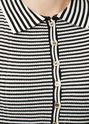 Join Us Black Knit Blouse - 6