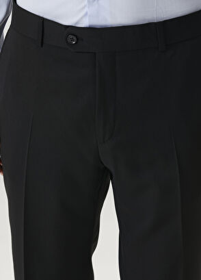 Drop 4 Siyah Yün Takım Elbise - Görsel 11