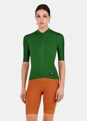 Santini Ready To Ride Yeşil Kısa Kollu Unisex Bisiklet Forması - 4