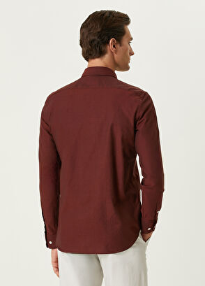 Beymen Club Slim Fit Tile Oxford Shirt - 5