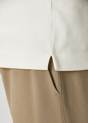 Beymen Club Cream Basic T-Shirt - 7