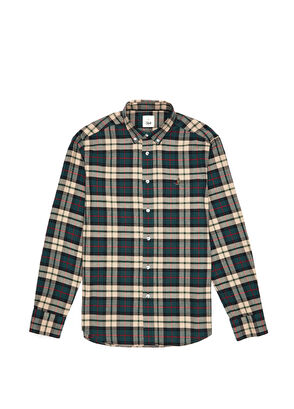 Beymen Club Comfort Fit Green Red Plaid Patterned Shirt - 8