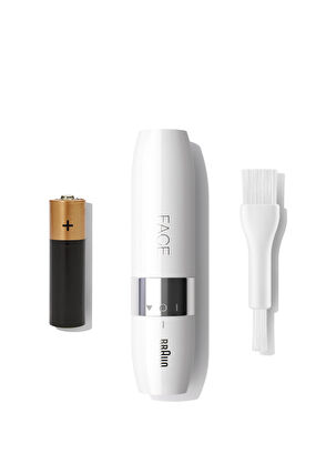 FS1000 Seyahat Boy Kablosuz Mini Yüz Epilatörü + Temizleme Fırçası ve Pil - Görsel 7