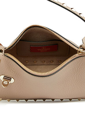 Valentino Garavani Rockstud Pudra Kadın Deri Çanta - 6