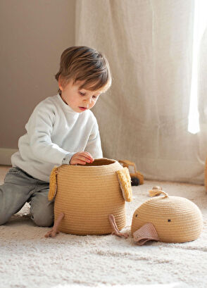 Lorena Canals Chicken Charlie Çocuk Odası Düzenleyici Sepet - 6