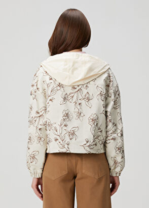 Nepeta Açık Bej Yağmurluk - Görsel 5