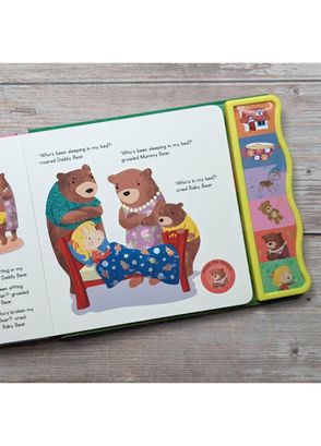 North Parade Publishing - Goldilocks Wavy Module 6 Button Sound Book ...