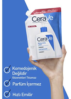 CeraVe Vücut Nemlendirici Losyon Refill 473 ml - 5