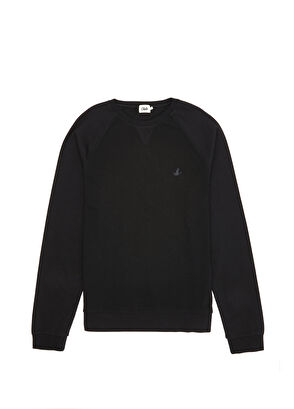 Beymen Club Siyah Çift Dokulu Uzun Kollu T-shirt - 8
