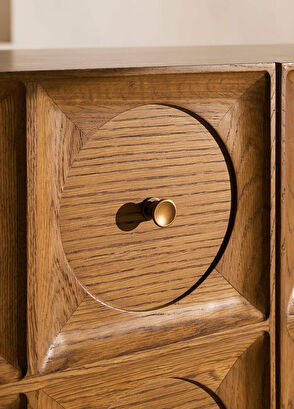 Latanwood Elliot Handmade Wooden Console - 8