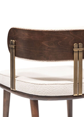 Bekaliving Bach Teddy Yemek Odası Sandalyesi - 5