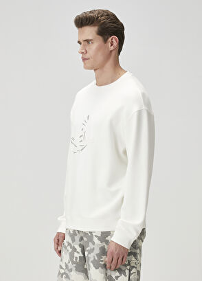 Beymen Club Kırık Beyaz Sweatshirt - 4