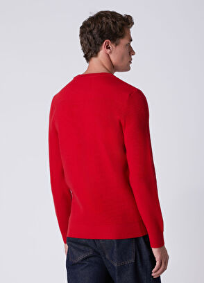 Beymen Club Red Knitted Basic Sweater - 5