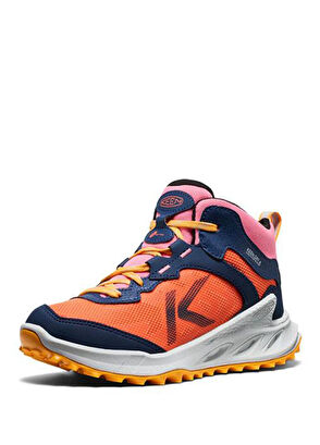 Keen Zionic Naval Academy Nasturtium Waterproof Unisex Kids Hiking Boot - 3