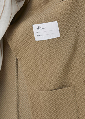 Beymen Club Camel Hair Diagonal Textured Jacket - 9