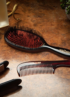 Mason Pearson Small Extra Boar Bristle B2 Dark Saç Fırçası - 4