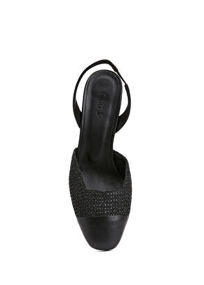 Beymen Club Black Straw Pumps - 4