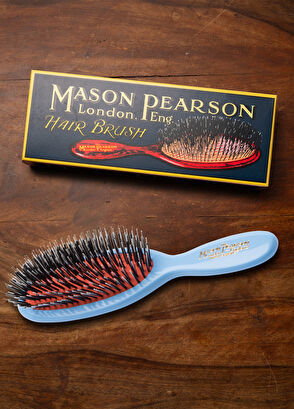 Mason Pearson Pocket Bristle Nylon BN4 Blue Saç Fırçası - 6