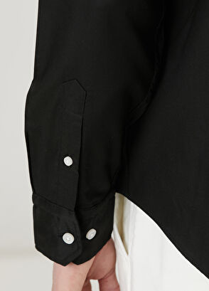 Beymen Club Comfort Fit Black Oxford Shirt - 8