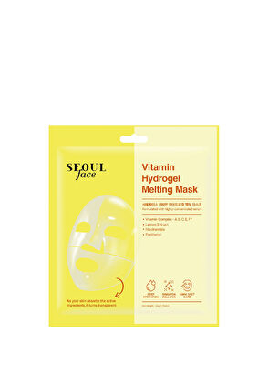 Dermal Vitamin Kolajen Hiyalüronik Asit Özlü Hydrojel Şeffaflaşan Eriyen 3^lü Yüz Maskesi 34 gr - 7
