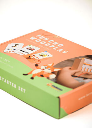 Puncho Wooden Educational Game Set - 6