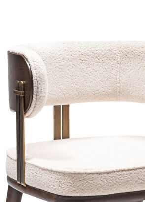 Bekaliving Bach Teddy Yemek Odası Sandalyesi - 6