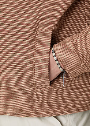 Beymen Club Kahverengi Pudra Örgü Görünümlü Ceket - 9