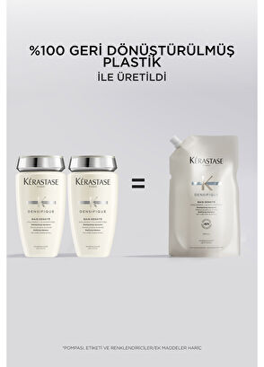 Kerastase Densifique Bain Densite Yoğunluk Kazandıran Canlandırıcı Refill Şampuan 500 ml - 3