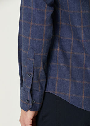 Beymen Club Comfort Fit Indigo Gömlek - 7