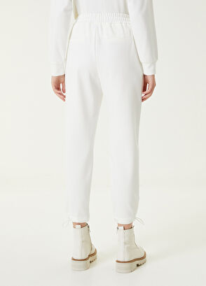 Beymen Club Kırık Beyaz Stoper Paça Jogger Pantolon - 5