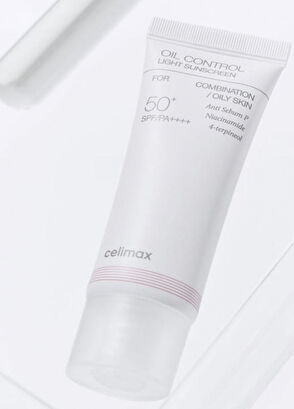 Celimax Oil Control Light Sunscreen SPF50+ Yağlı Ciltler İçin Sebum Kontrolü Güneş Kremi 40 ml - 5