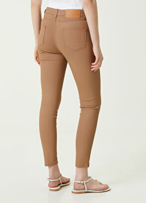 Beymen Club Camel Kaplamalı Skinny Jean Pantolon - 5