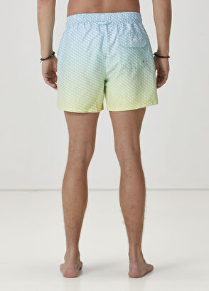 Beymen Club Yeşil Mavi Degradeli Mayo - 4