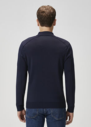 Beymen Club Navy Blue Polo Sweater - 5
