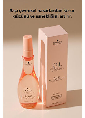Oil Ultime Rose Oil Revitalizing Rose Oil Nourishing Fine Hair 100 ml - 6