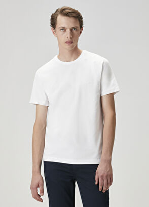 Beymen Club Off-White Logo Printed T-Shirt - 3