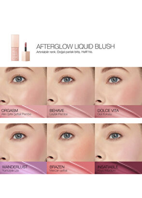 Nars After Glow Liquid Blush Insatiable Allık - 4