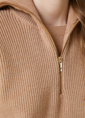 Beymen Club Deve Tüyü Çizgi Dokulu Kazak - 5