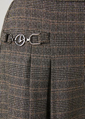 Beymen Club Gray Plaid Skorts - 6