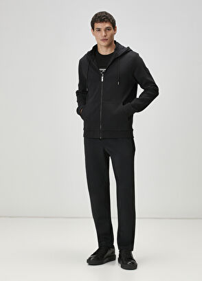 Beymen Club Siyah Kapüşonlu Sweatshirt - 3