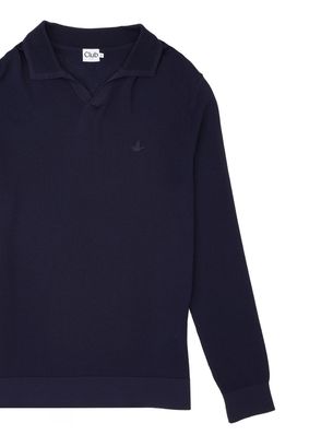 Beymen Club Lacivert Pirinç Örgü Polo Triko - 8