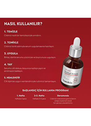 Hanskin Low-pH Hassas Ciltler İçin Günlük Yaşlanma Karşıtı Retinal Cilt Serumu 30 ml - 5