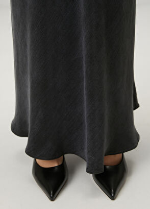 Beymen Club Antrasit Maksi Etek - 5