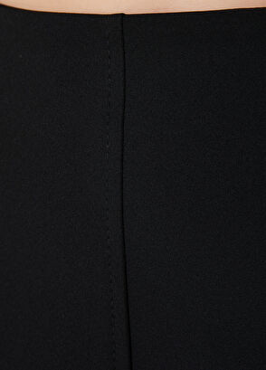 Beymen Club Siyah Midi Kloş Etek - 4