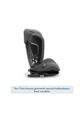 Inglesina Cartesio i-Size Isofix 7 Stage Head Restraint Moon Grey Baby Car Seat - 5