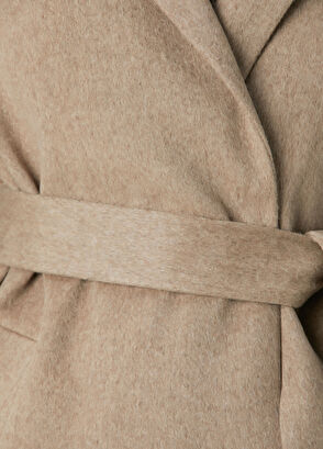 Vizon Yün Palto - Görsel 10